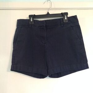 Tommy Hilfiger navy flat front shorts 6